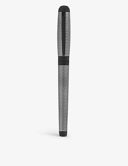 S.T.DUPONT: Velvet Line-D Firehead guilloche fountain pen