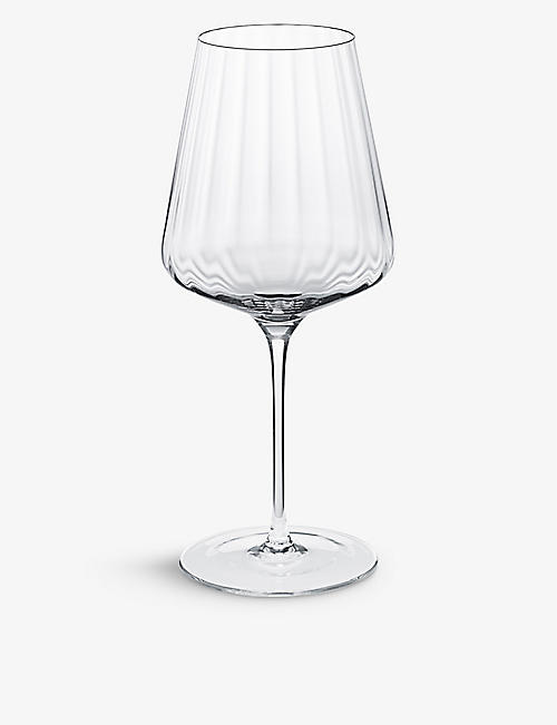 GEORG JENSEN: Bernadotte red wine set of six glasses
