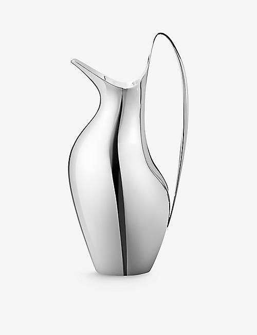 GEORG JENSEN: Henning Koppel stainless-steel pitcher 16cm