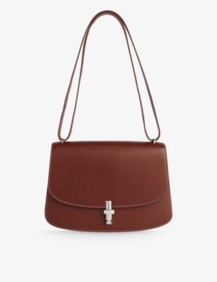 THE ROW: Sofia 10 leather shoulder bag