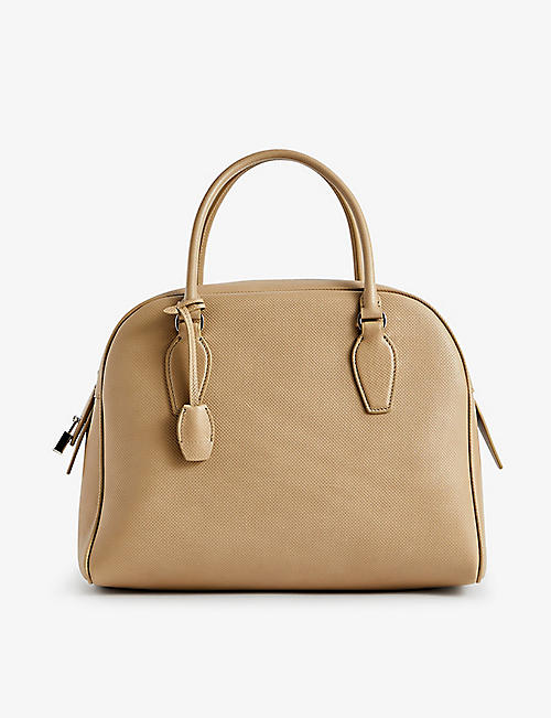 THE ROW: India 10 leather top-handle bag