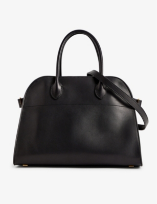 THE ROW Margaux 12 leather top handle bag Selfridges