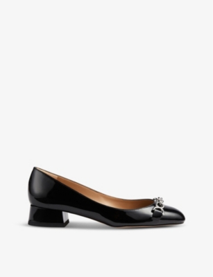 LK BENNETT: Blakely patent-leather pumps