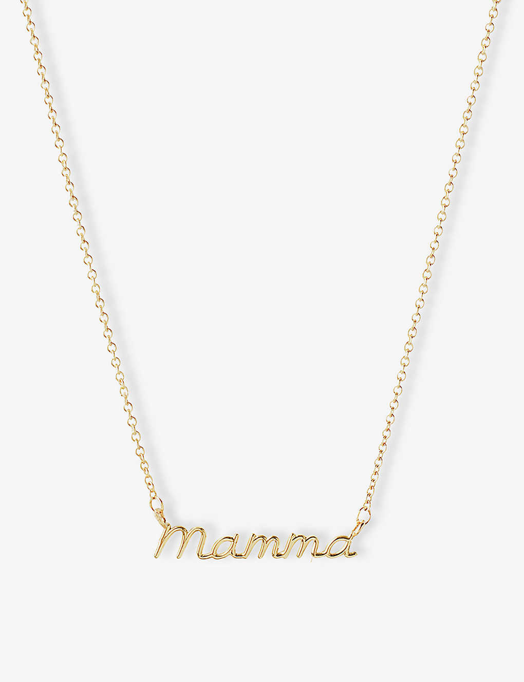 The Alkemistry Womens Yellow Gold Mamma 18ct Yellow-gold Necklace