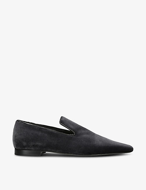 TOTEME: Venetian suede loafers