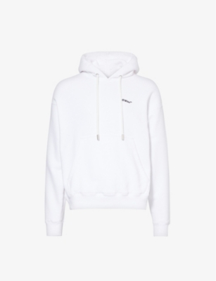 Off white black hot sale hoodie mens