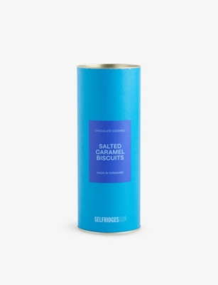 SELFRIDGES SELECTION: Milk chocolate and salted caramel biscuits 200g