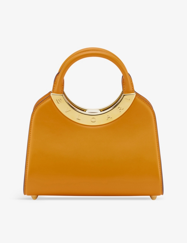 Roma small leather top-handle bag