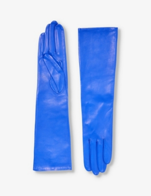 PAULA ROWAN - Montserrat elbow-length leather gloves | Selfridges.com