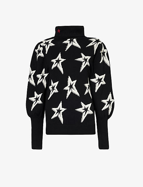 PERFECT MOMENT: Star Dust turtleneck wool knitted jumper