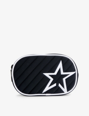 PERFECT MOMENT: Star-embroidered shell bum bag