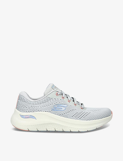 SKECHERS: Arch Fit 2.0 Big League mesh low-top trainers
