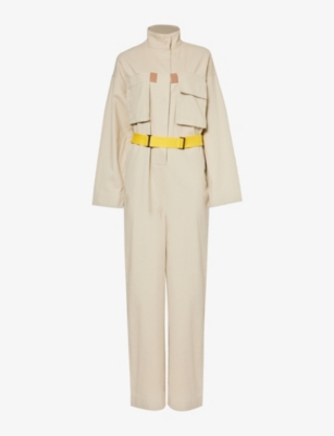 BARBOUR X ROKSANDA - Barbour x Roksanda Grace self-tie cotton jumpsuit ...