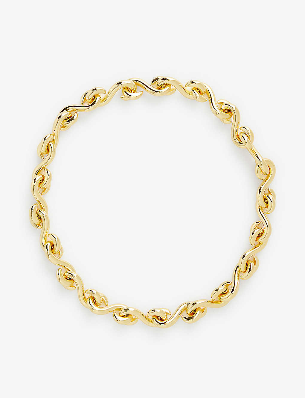 Moya Womens Gold Jolene Yellow-gold Plated Brass Necklace