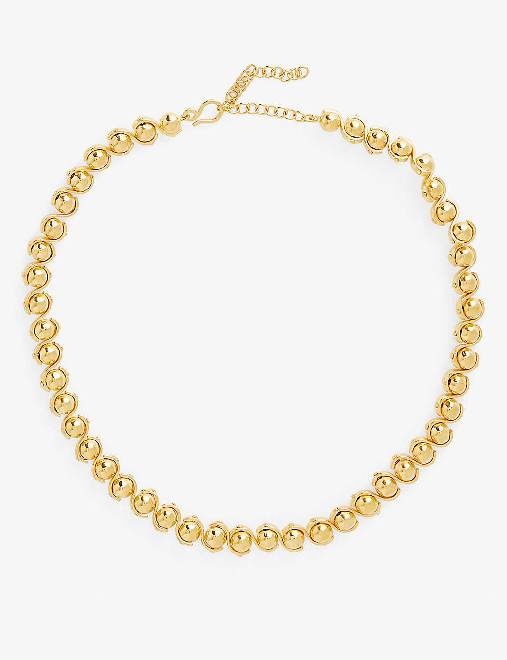 Moya Womens Gold Victoria 18ct Yellow Gold-plated Brass Necklace