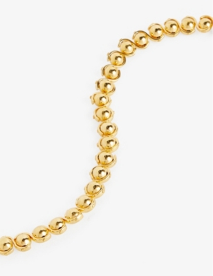 Shop Moya Victoria Rhodium-plated Brass Necklace In Silver