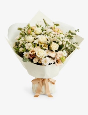 AOYAMA FLOWER MARKET: Blushing Beauty large floral and foliage bouquet