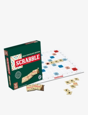 GAMES IN MOTION: Scrabble milk chocolate edition 154g