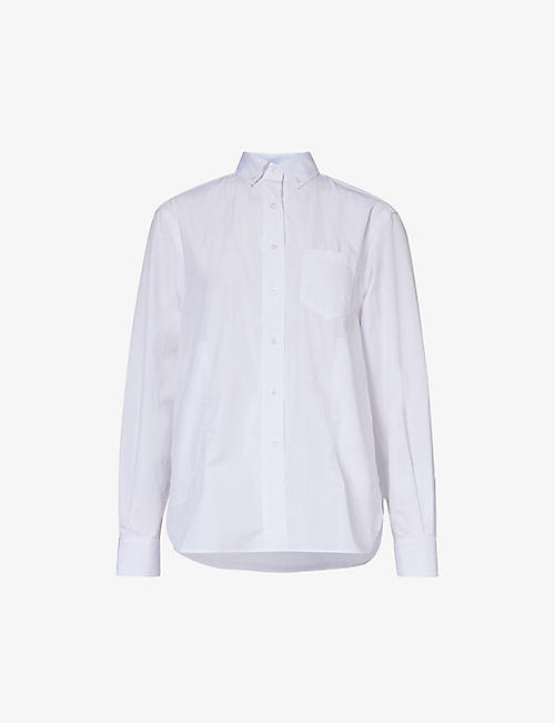 SAKS POTTS: William regular-fit cotton shirt