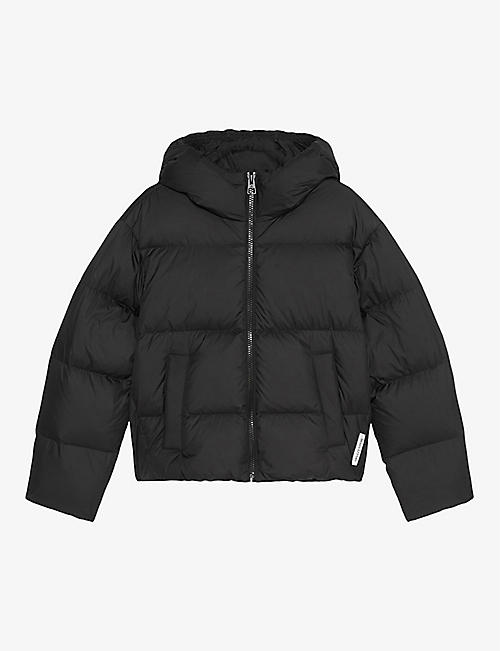 MARC OPOLO: High-neck shell-down puffer coat