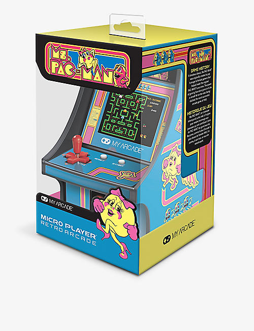POCKET MONEY: Micro Players Ms. Pac-Man playset