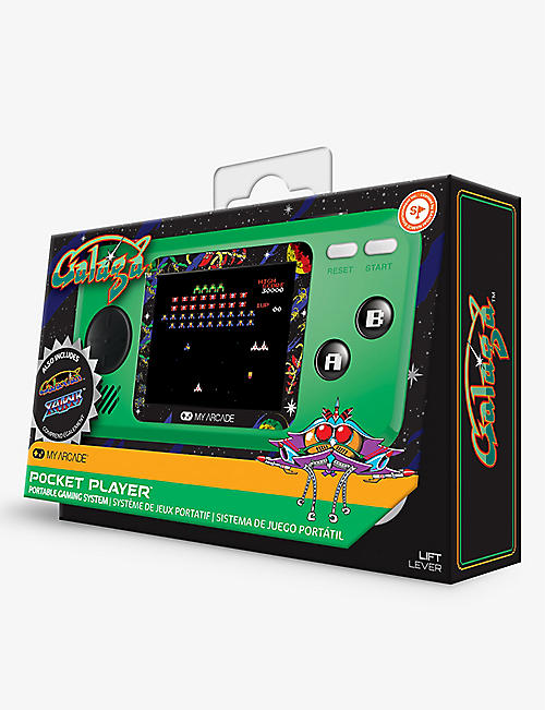 POCKET MONEY: My Arcade GALAGA portable gaming system