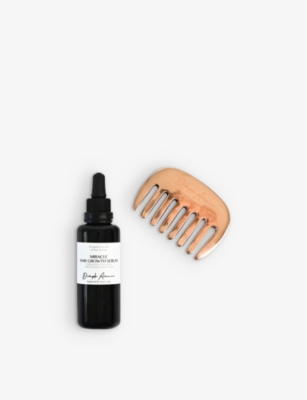 DIMPLE AMANI: Miracle Hair Growth + Copper Comb gift set