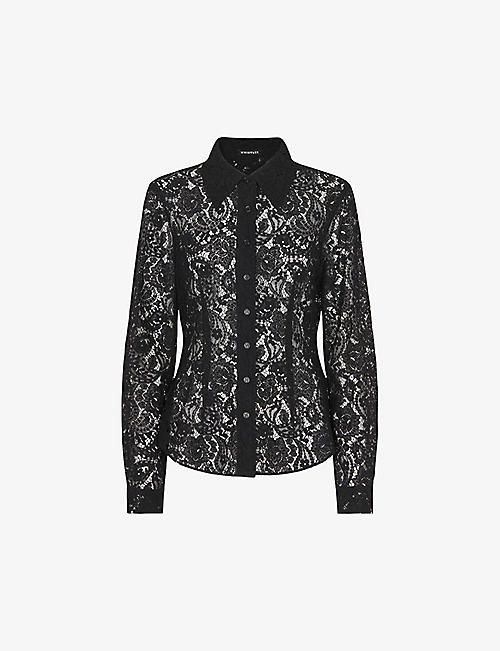 WHISTLES: Lucy lace shirt