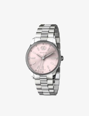 GUCCI: YA1265061  G-Timeless Slim stainless-steel watch