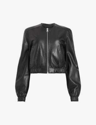 ALLSAINTS: Everly bomber leather jacket