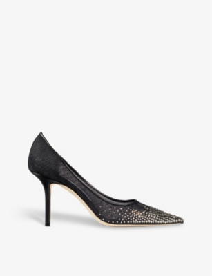 Jimmy choo embellished on sale shoes