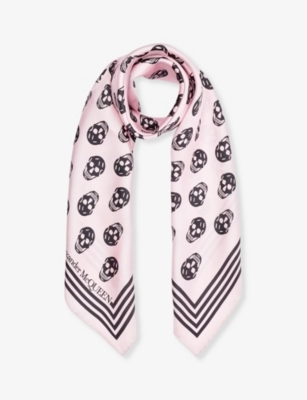 Alexander mcqueen clearance silk scarves