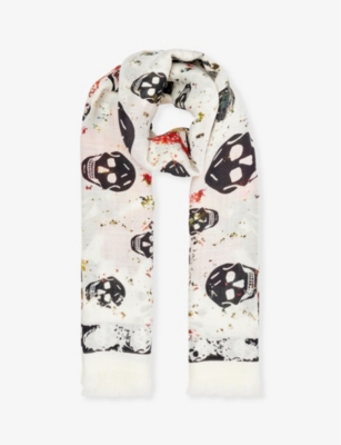 Alexander mcqueen hotsell scarves on sale