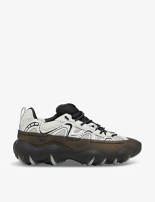 DIESEL: S-Prototype P1 chunky-sole mesh trainers