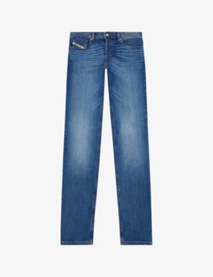 Diesel Mens 1 2023 D-finitive Regular-fit Stretch-cotton Jeans