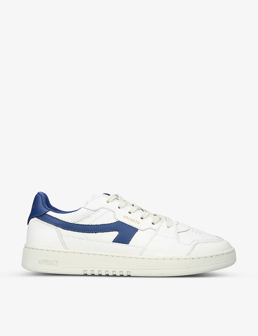 Axel Arigato Dice-a Leather And Recycled-polyester Low-top Trainers In White/navy