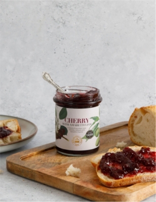 KEW GARDENS PRESERVES: Cherry with Amaretto jam 225g