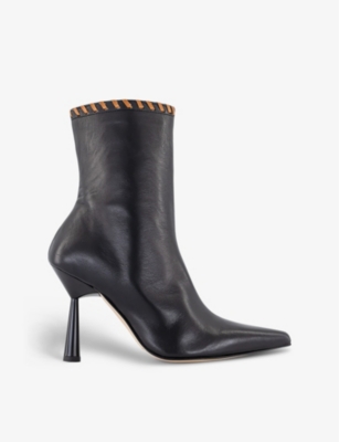 ALOHAS Leo stiletto heel leather ankle boots Selfridges