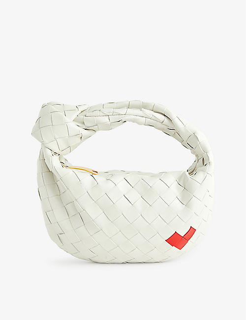 BOTTEGA VENETA: Jodie Heart mini leather top-handle bag