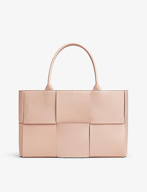 BOTTEGA VENETA: Arco medium leather tote bag