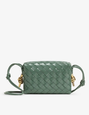 BOTTEGA VENETA: Loop mini leather cross-body bag