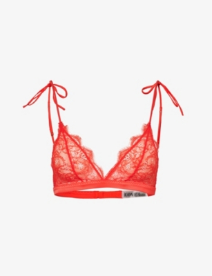 Greta Graphic Lace Underwire Bra - Chérie Amour