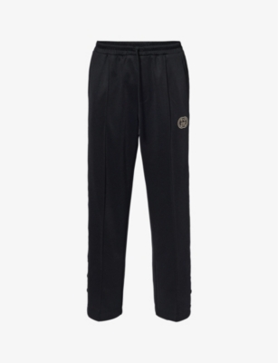 GUCCI: Brand-appliqué relaxed-fit jersey jogging bottoms
