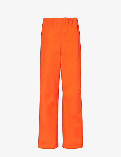 GUCCI: Skater relaxed-fit wide-leg cotton trousers