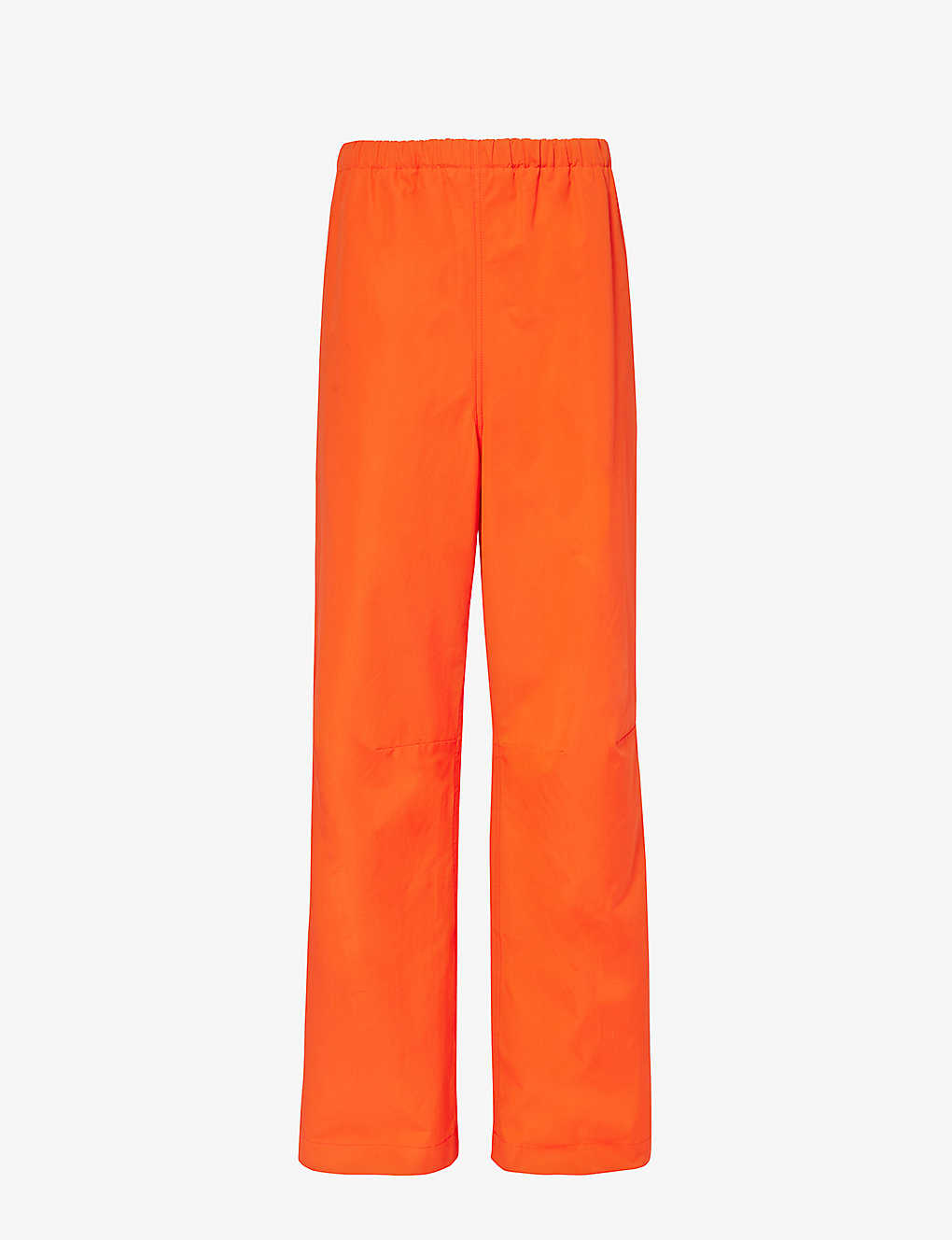 Gucci Skater Relaxed-fit Wide-leg Cotton Trousers In Poppy Red