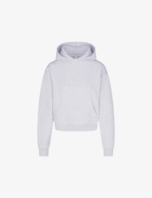SKIMS: Relaxed-fit cotton-blend hoody