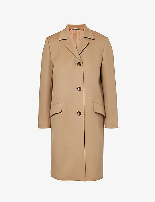 GUCCI: Single-breasted wool coat