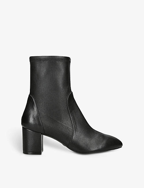 STUART WEITZMAN: Yuliana 60 leather ankle boots