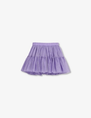 WHISTLES: Izzy tiered-hem tulle skirt 3-9 years