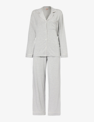EBERJEY: Gisele stretch-woven jersey pyjama set